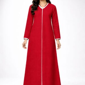 Hari Raya Elegance Long Sleeve Abaya – CEY Fabric | New Fashion Collection bercorak dress Mother